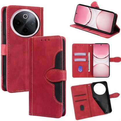 Skin Feel Magnetic Buckle Leather Phone Case, For vivo V50 5G, For vivo X200 Pro 5G, For vivo Y300 Pro 5G, For vivo S19 Pro 5G, For vivo S19 5G, For vivo Y28 4G