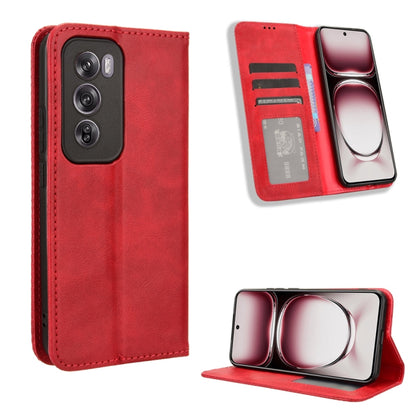 Magnetic Buckle Retro Texture Leather Phone Case, For OPPO Find X8, For OPPO K12X 5G / OnePlus Nord CE4 Lite 5G, For OPPO A3x 5G India, For OPPO Reno12 F 5G, For OPPO Reno11 PJH110, For OPPO Reno12 Pro 5G Global