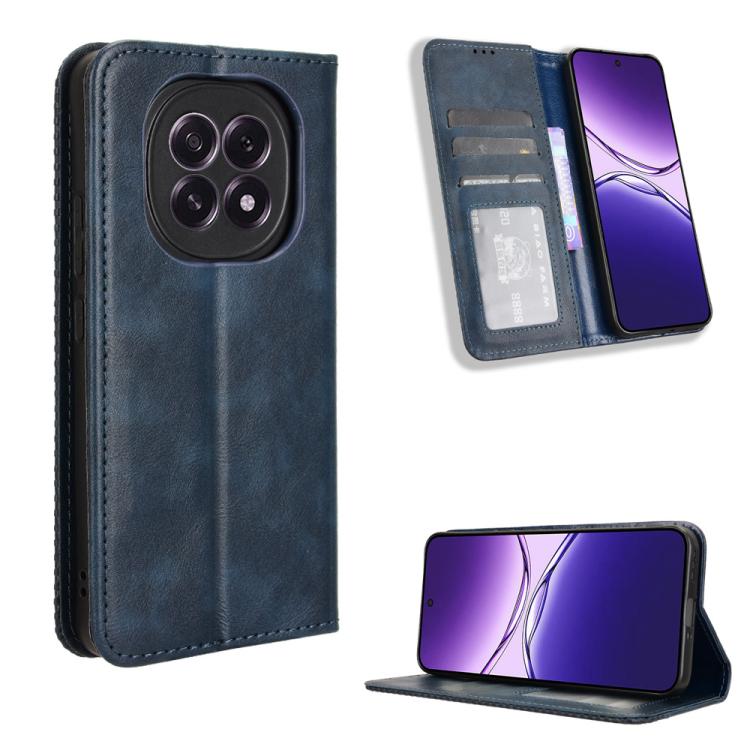 Magnetic Buckle Retro Texture Leather Phone Case, For OPPO F29 Pro 5G, For OPPO F29 5G Global, For OPPO A5 Pro Global, For OPPO Reno13 Pro 5G Global, For OPPO Reno13 5G Global, For OPPO Reno13 F 4G / 5G