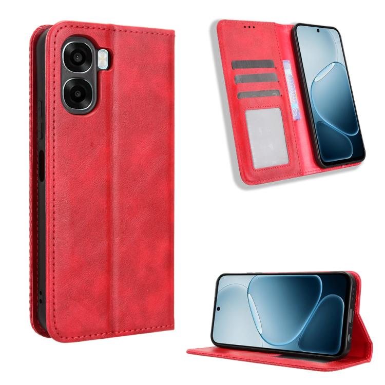 Magnetic Buckle Retro Texture Leather Phone Case, For OPPO A6s 5G / A6 5G Global, For OPPO Reno15 Pro Max 5G Global, For OPPO Reno15 5G Global / 15c, For OPPO A6x 5G / 4G, For OPPO Reno15 Pro 5G Global, For OPPO Find X9