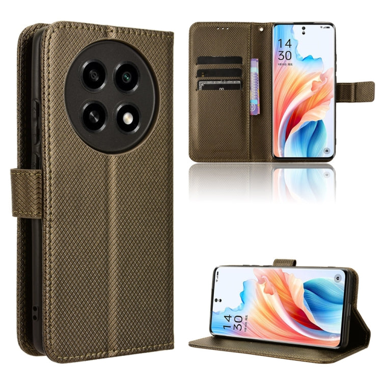 Diamond Texture Leather Phone Case, For OPPO A79 5G / A2 5G, For OPPO Find N3 / OnePlus Open, For OPPO A38 4G / A18 4G, For OPPO A2 Pro 5G