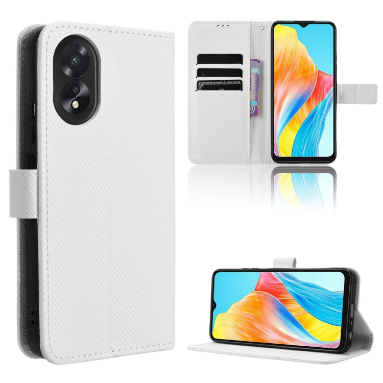 Diamond Texture Leather Phone Case, For OPPO A79 5G / A2 5G, For OPPO Find N3 / OnePlus Open, For OPPO A38 4G / A18 4G, For OPPO A2 Pro 5G