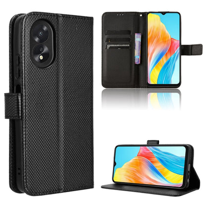 Diamond Texture Leather Phone Case, For OPPO A79 5G / A2 5G, For OPPO Find N3 / OnePlus Open, For OPPO A38 4G / A18 4G, For OPPO A2 Pro 5G