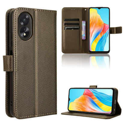 Diamond Texture Leather Phone Case, For OPPO A79 5G / A2 5G, For OPPO Find N3 / OnePlus Open, For OPPO A38 4G / A18 4G, For OPPO A2 Pro 5G