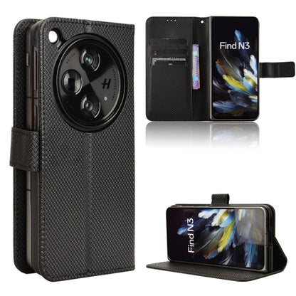 Diamond Texture Leather Phone Case, For OPPO A79 5G / A2 5G, For OPPO Find N3 / OnePlus Open, For OPPO A38 4G / A18 4G, For OPPO A2 Pro 5G