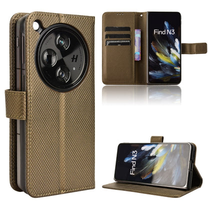 Diamond Texture Leather Phone Case, For OPPO A79 5G / A2 5G, For OPPO Find N3 / OnePlus Open, For OPPO A38 4G / A18 4G, For OPPO A2 Pro 5G