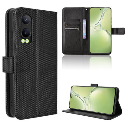 Diamond Texture Leather Phone Case, For OPPO Reno13 5G Global, For OPPO Reno13 F 4G / 5G, For OPPO Find X8, For OPPO K12X 5G / OnePlus Nord CE4 Lite 5G