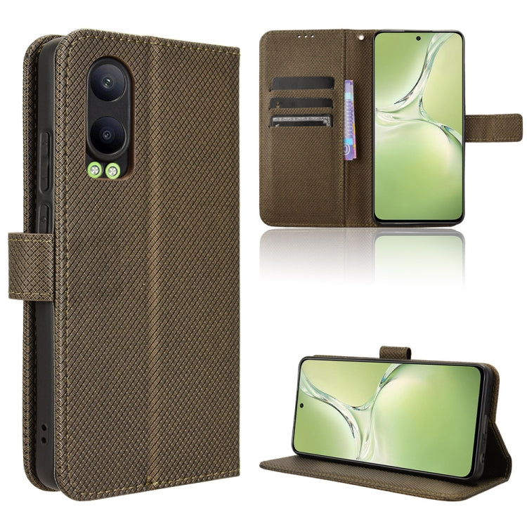 Diamond Texture Leather Phone Case, For OPPO Reno13 5G Global, For OPPO Reno13 F 4G / 5G, For OPPO Find X8, For OPPO K12X 5G / OnePlus Nord CE4 Lite 5G
