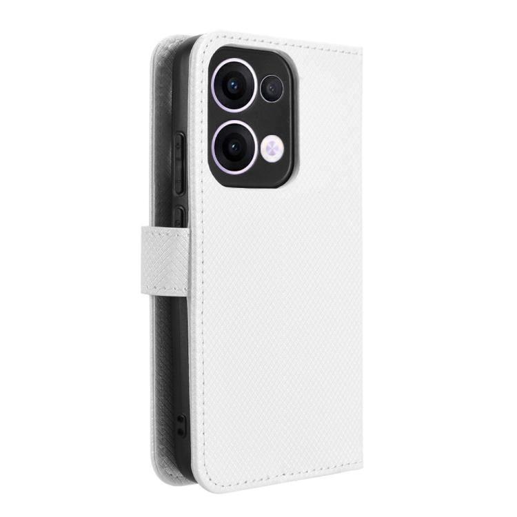 Diamond Texture Leather Phone Case, For OPPO Reno13 5G Global, For OPPO Reno13 F 4G / 5G, For OPPO Find X8, For OPPO K12X 5G / OnePlus Nord CE4 Lite 5G