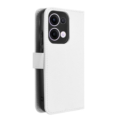 Diamond Texture Leather Phone Case, For OPPO Reno13 5G Global, For OPPO Reno13 F 4G / 5G, For OPPO Find X8, For OPPO K12X 5G / OnePlus Nord CE4 Lite 5G