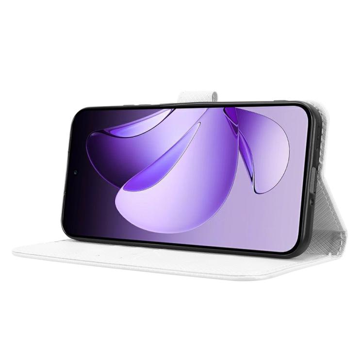 Diamond Texture Leather Phone Case, For OPPO Reno13 5G Global, For OPPO Reno13 F 4G / 5G, For OPPO Find X8, For OPPO K12X 5G / OnePlus Nord CE4 Lite 5G