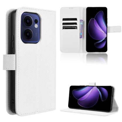 Diamond Texture Leather Phone Case, For OPPO Reno13 5G Global, For OPPO Reno13 F 4G / 5G, For OPPO Find X8, For OPPO K12X 5G / OnePlus Nord CE4 Lite 5G