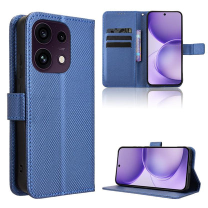 Diamond Texture Leather Phone Case, For OPPO Reno16 F 5G / Reno16 FS 5G, For OPPO Reno15 A / Reno15 F 5G, For OPPO Reno16 Pro 5G / Reno 16 5G Global, For OPPO F33 Pro 5G