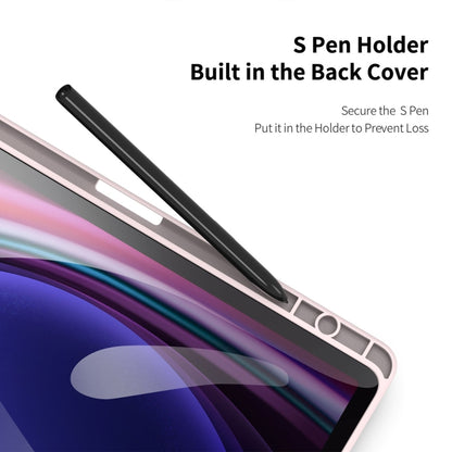 DUX DUCIS TOBY Series Antiskid Leather Tablet Case with Sleep / Wake-up Function, For Samsung Galaxy Tab S10 Lite / S10 FE, For Samsung Galaxy Tab S10 FE+, For Samsung Galaxy Tab S10 Ultra, For Samsung Galaxy Tab S10+, For Samsung Galaxy Tab S9 FE+����...