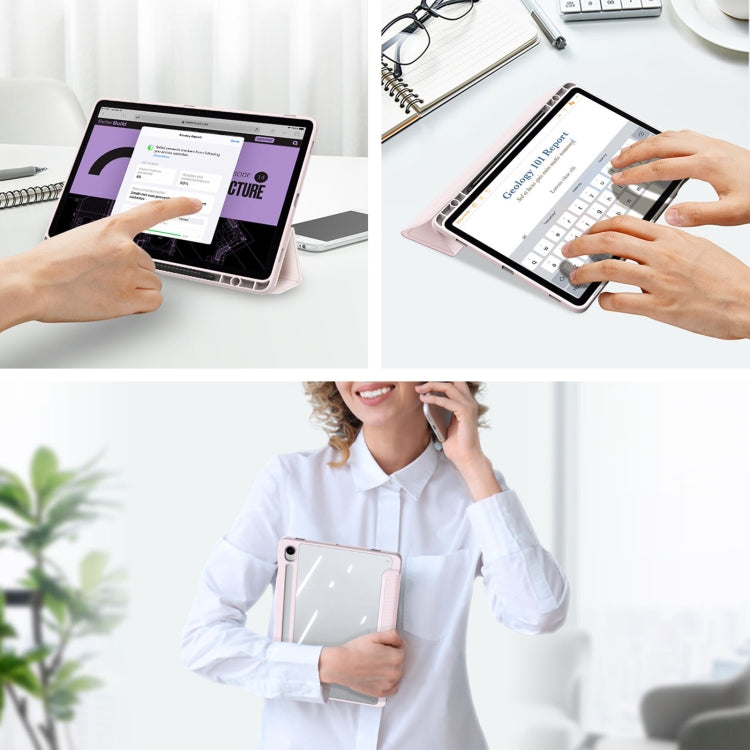 DUX DUCIS TOBY Series Antiskid Leather Tablet Case with Sleep / Wake-up Function, For Samsung Galaxy Tab S10 Lite / S10 FE, For Samsung Galaxy Tab S10 FE+, For Samsung Galaxy Tab S10 Ultra, For Samsung Galaxy Tab S10+, For Samsung Galaxy Tab S9 FE+����...