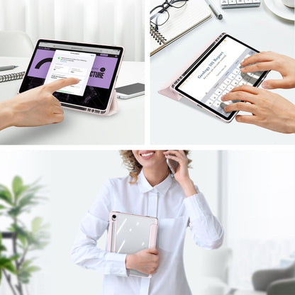 DUX DUCIS TOBY Series Antiskid Leather Tablet Case with Sleep / Wake-up Function, For Samsung Galaxy Tab S10 Lite / S10 FE, For Samsung Galaxy Tab S10 FE+, For Samsung Galaxy Tab S10 Ultra, For Samsung Galaxy Tab S10+, For Samsung Galaxy Tab S9 FE+����...