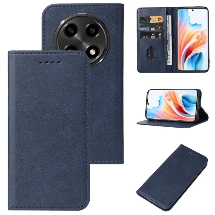 Magnetic Closure Leather Phone Case, For OPPO A2m, For OPPO A2 Pro, For OPPO A38, For OPPO A17 / A17K, For OPPO Reno7 4G, For OPPO A12