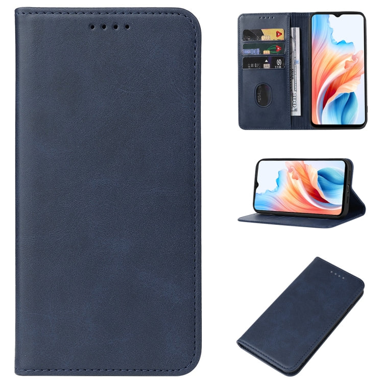 Magnetic Closure Leather Phone Case, For OPPO A2m, For OPPO A2 Pro, For OPPO A38, For OPPO A17 / A17K, For OPPO Reno7 4G, For OPPO A12