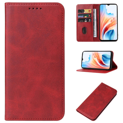 Magnetic Closure Leather Phone Case, For OPPO A2m, For OPPO A2 Pro, For OPPO A38, For OPPO A17 / A17K, For OPPO Reno7 4G, For OPPO A12