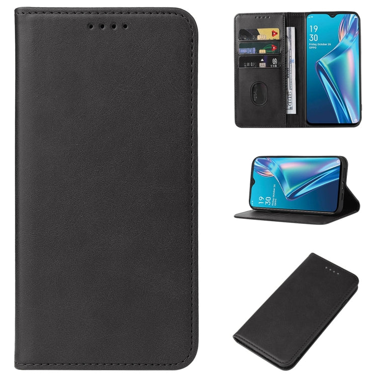 Magnetic Closure Leather Phone Case, For OPPO A2m, For OPPO A2 Pro, For OPPO A38, For OPPO A17 / A17K, For OPPO Reno7 4G, For OPPO A12