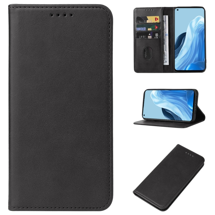 Magnetic Closure Leather Phone Case, For OPPO A2m, For OPPO A2 Pro, For OPPO A38, For OPPO A17 / A17K, For OPPO Reno7 4G, For OPPO A12
