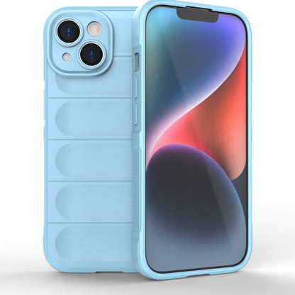 Magic Shield TPU + Flannel Phone Case, For iPhone 15