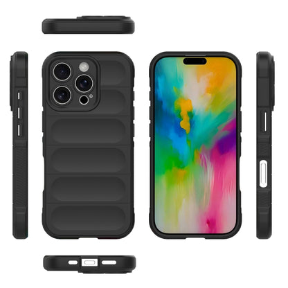 Magic Shield TPU + Flannel Phone Case, For iPhone 16 Pro, For iPhone 16 Plus