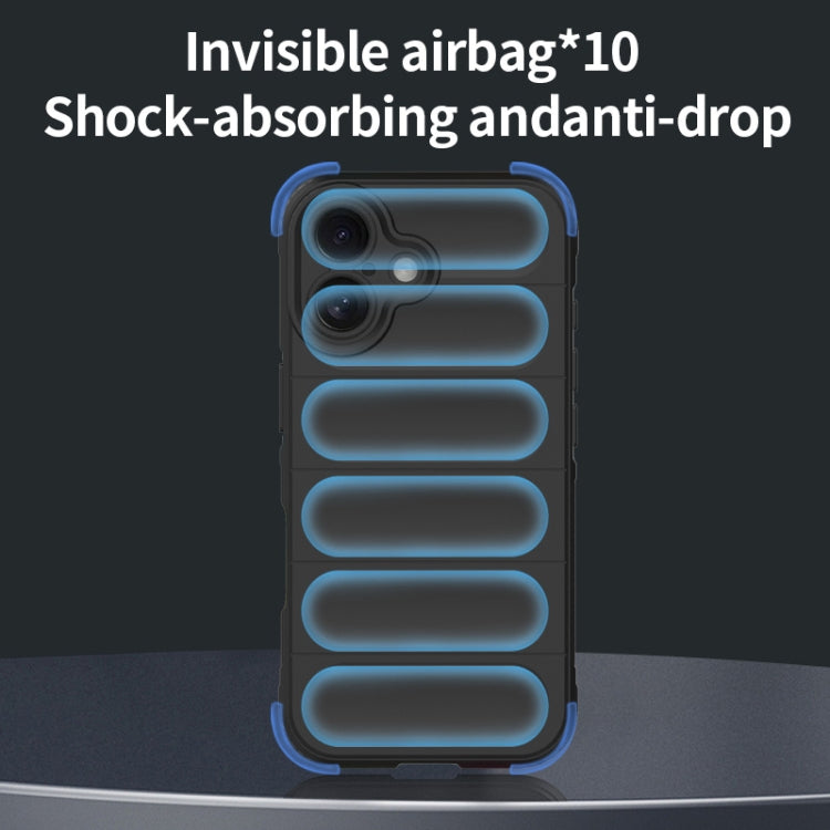 Magic Shield TPU + Flannel Phone Case, For iPhone 16, For iPhone 15 Pro Max