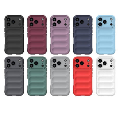 Magic Shield TPU + Flannel Phone Case, For iPhone 17 Pro, For iPhone 17