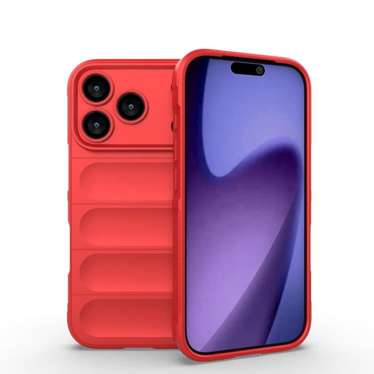 Magic Shield TPU + Flannel Phone Case, For iPhone 18 Pro / 17 Pro, For iPhone 18 Pro Max / 17 Pro Max
