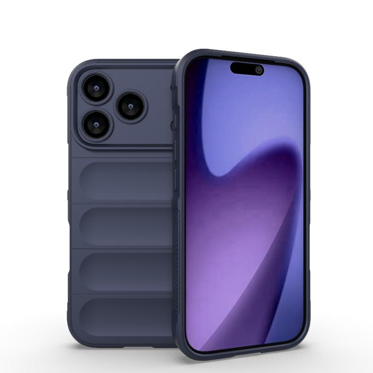 Magic Shield TPU + Flannel Phone Case, For iPhone 17 Pro, For iPhone 17