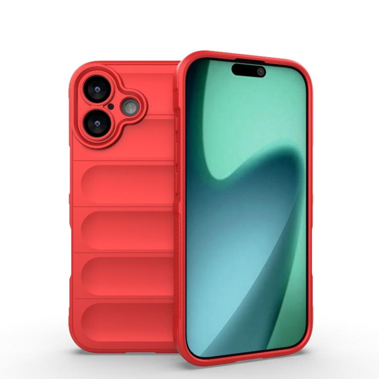 Magic Shield TPU + Flannel Phone Case, For iPhone 17e / 16e, For iPhone 17
