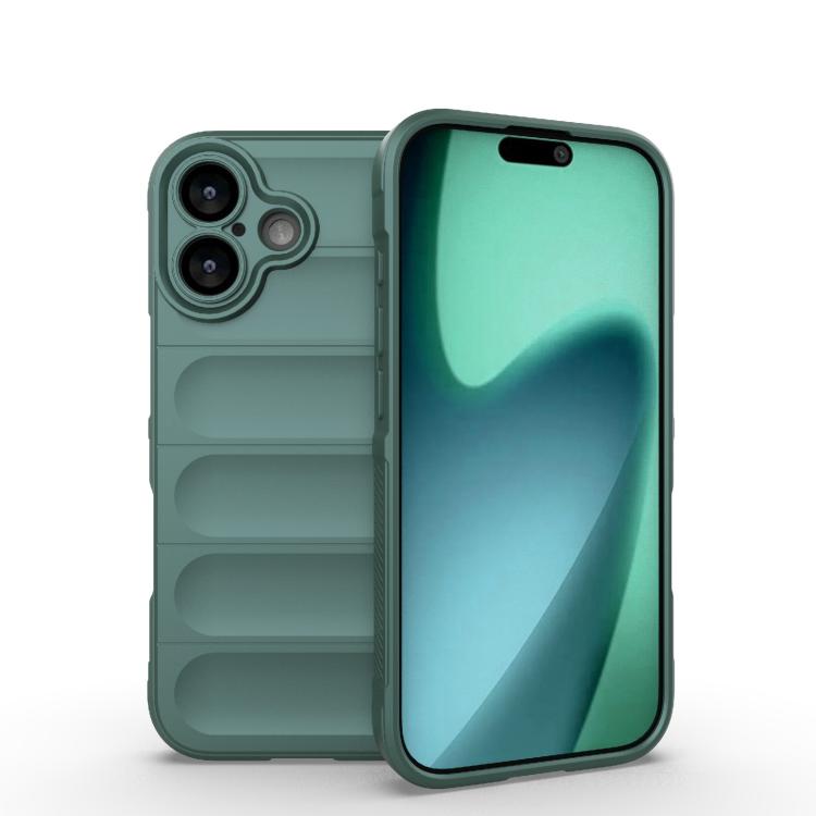 Magic Shield TPU + Flannel Phone Case, For iPhone 17 Pro, For iPhone 17