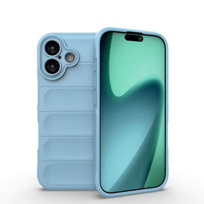 Magic Shield TPU + Flannel Phone Case, For iPhone 17 Pro, For iPhone 17