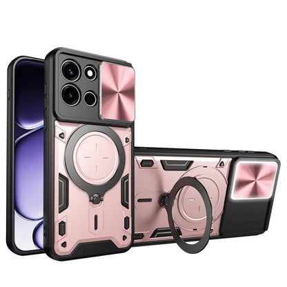 CD Texture Sliding Camshield Magnetic Holder Phone Case, For OnePlus Nord 6 5G, For OnePlus 15 5G, For OnePlus Ace 5 Ultra / Nord 5, For OnePlus Ace 5 Racing / Nord CE5