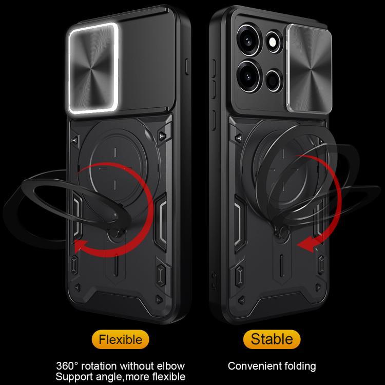 CD Texture Sliding Camshield Magnetic Holder Phone Case, For OnePlus Nord 6 5G, For OnePlus 15 5G, For OnePlus Ace 5 Ultra / Nord 5, For OnePlus Ace 5 Racing / Nord CE5
