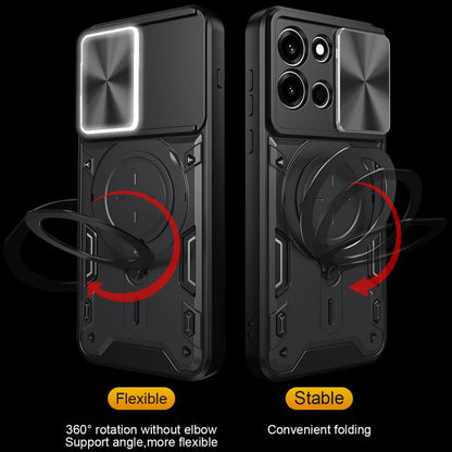 CD Texture Sliding Camshield Magnetic Holder Phone Case, For OnePlus Nord 6 5G, For OnePlus 15 5G, For OnePlus Ace 5 Ultra / Nord 5, For OnePlus Ace 5 Racing / Nord CE5