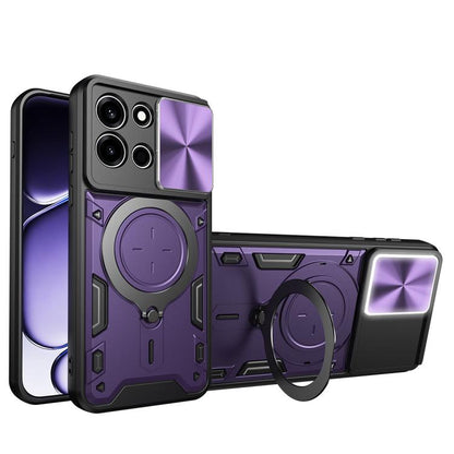CD Texture Sliding Camshield Magnetic Holder Phone Case, For OnePlus Nord 6 5G, For OnePlus 15 5G, For OnePlus Ace 5 Ultra / Nord 5, For OnePlus Ace 5 Racing / Nord CE5