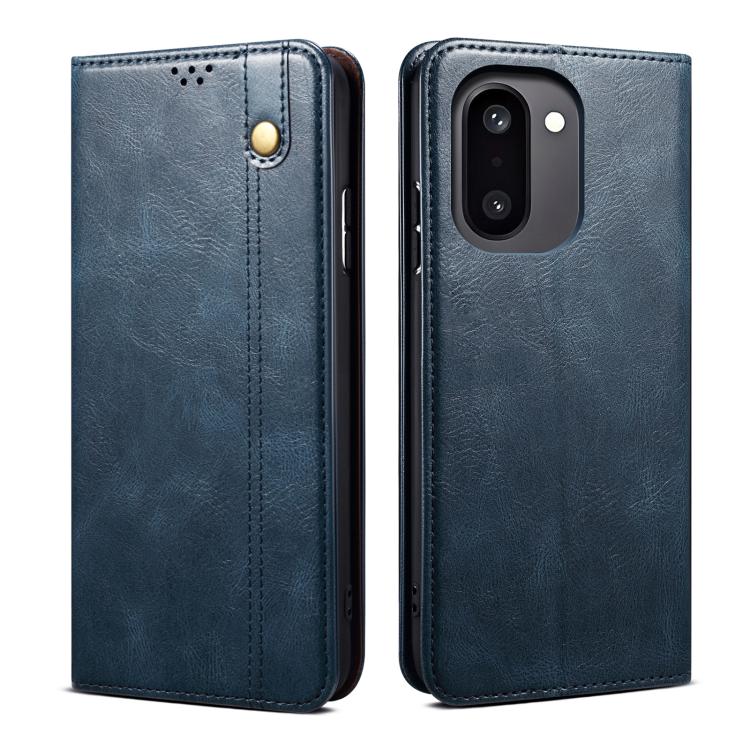 Oil Wax Crazy Horse Texture Leather Phone Case, For OnePlus 15R, For OnePlus 15, For OnePlus 13s 5G, For OnePlus 13T, For OnePlus 13, For OnePlus Nord 4