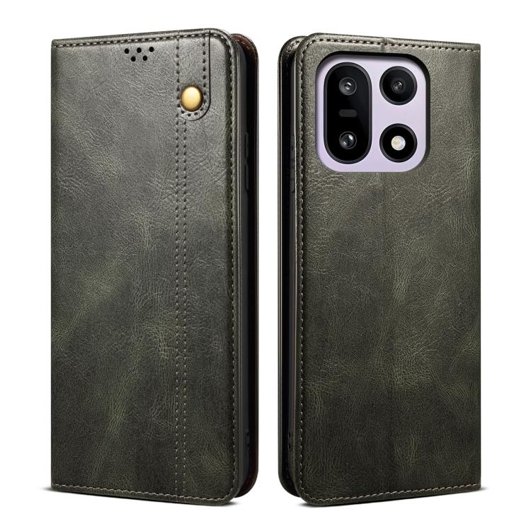 Oil Wax Crazy Horse Texture Leather Phone Case, For OnePlus 15R, For OnePlus 15, For OnePlus 13s 5G, For OnePlus 13T, For OnePlus 13, For OnePlus Nord 4