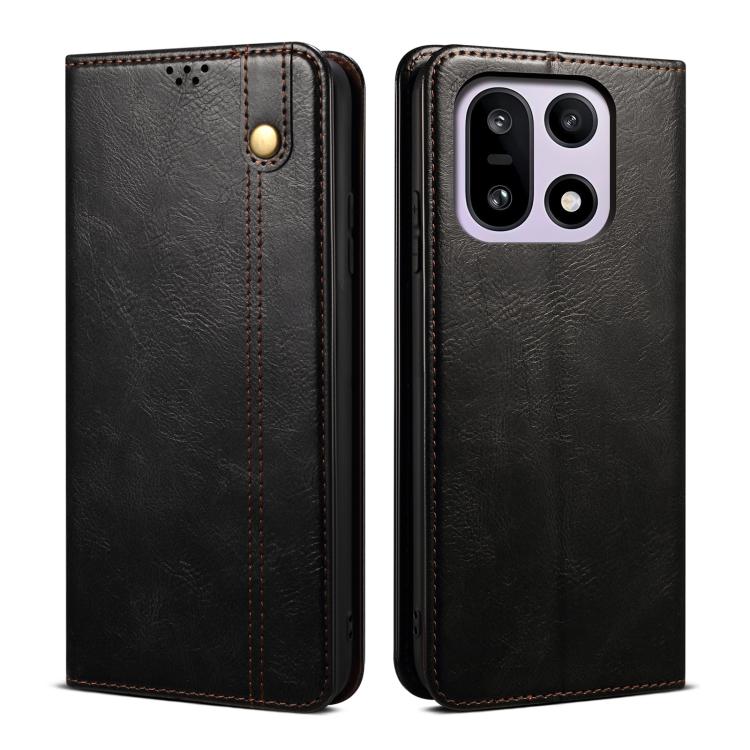 Oil Wax Crazy Horse Texture Leather Phone Case, For OnePlus 15R, For OnePlus 15, For OnePlus 13s 5G, For OnePlus 13T, For OnePlus 13, For OnePlus Nord 4