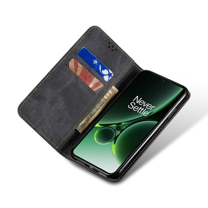 Denim Texture Flip Leather Phone Case, For OnePlus Ace 2V / Nord 3