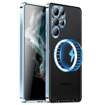 MagSafe Magnetic Frosted Metal Phone Case, For Samsung Galaxy S24 Ultra 5G, For Samsung Galaxy S24+ 5G, For Samsung Galaxy S24 5G, For Samsung Galaxy S23 FE 5G
