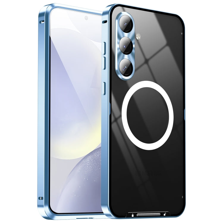 MagSafe Magnetic Frosted Metal Phone Case, For Samsung Galaxy S26 Ultra 5G, For Samsung Galaxy S25 5G, For Samsung Galaxy S25+ 5G, For Samsung Galaxy S25 Ultra 5G, For Samsung Galaxy S24 FE 5G, For Samsung Galaxy S24 Ultra 5G, For Samsung Galaxy S24+ 5G