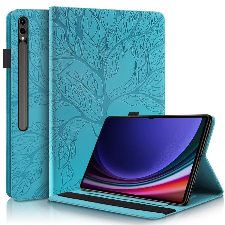 Life Tree Series Horizontal Flip Leather Tablet Case, For Samsung Galaxy Tab S9 / S9 FE, For Samsung Galaxy Tab S9 Ultra, For Samsung Galaxy Tab S8 / S7