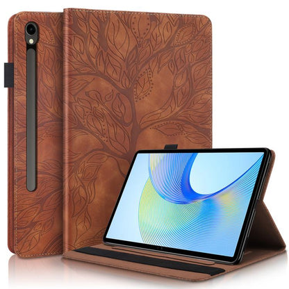 Life Tree Series Horizontal Flip Leather Tablet Case, For Samsung Galaxy Tab S11, For Samsung Galaxy Tab S11 Ultra, For Samsung Galaxy Tab S10 FE+, For Samsung Galaxy Tab S9+ / S9 FE+
