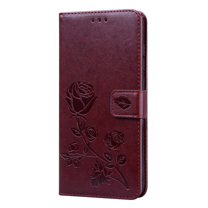 Rose Embossed Horizontal Flip PU Leather Case with Holder & Card Slots & Wallet, For Xiaomi Redmi Note 9, For Huawei Honor 9S, For Huawei Y7P / Honor 9C, For Huawei Honor 9A