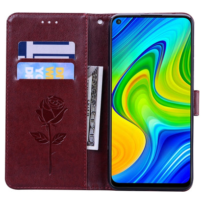 Rose Embossed Horizontal Flip PU Leather Case with Holder & Card Slots & Wallet, For Xiaomi Redmi Note 9, For Huawei Honor 9S, For Huawei Y7P / Honor 9C, For Huawei Honor 9A