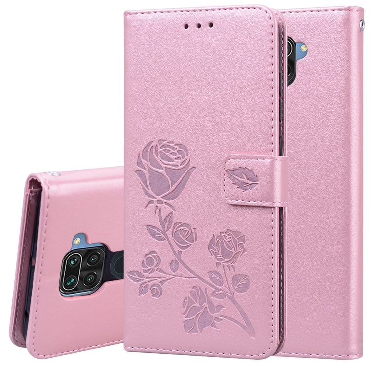 Rose Embossed Horizontal Flip PU Leather Case with Holder & Card Slots & Wallet, For Xiaomi Redmi Note 9, For Huawei Honor 9S, For Huawei Y7P / Honor 9C, For Huawei Honor 9A