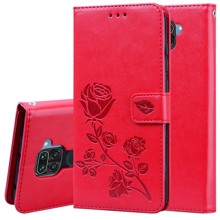 Rose Embossed Horizontal Flip PU Leather Case with Holder & Card Slots & Wallet, For Xiaomi Redmi Note 9, For Huawei Honor 9S, For Huawei Y7P / Honor 9C, For Huawei Honor 9A